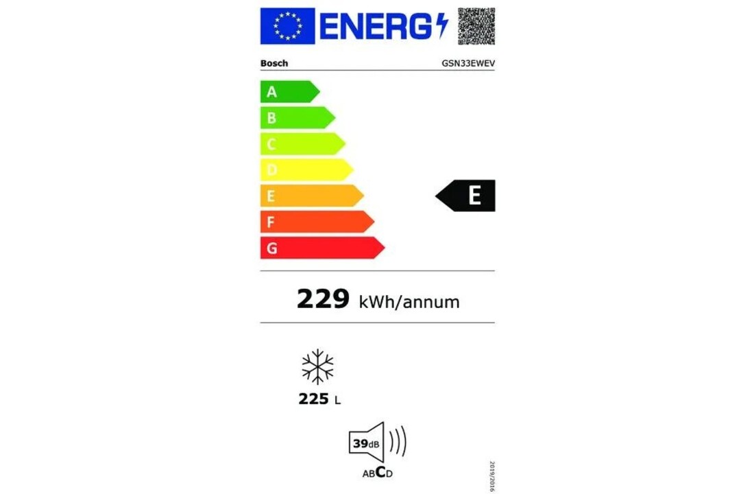 Bosch GSN33EWEV EXCLUSIV - Vrieskast
