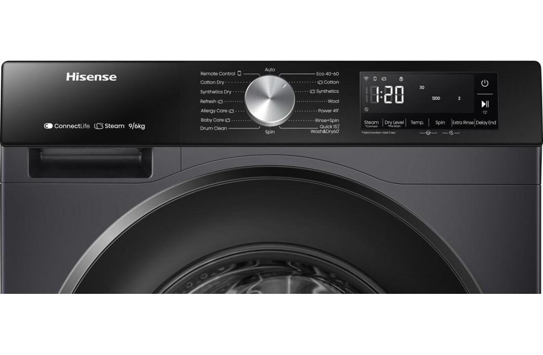 Hisense WD3S9043BB3 - Was-droogcombinatie