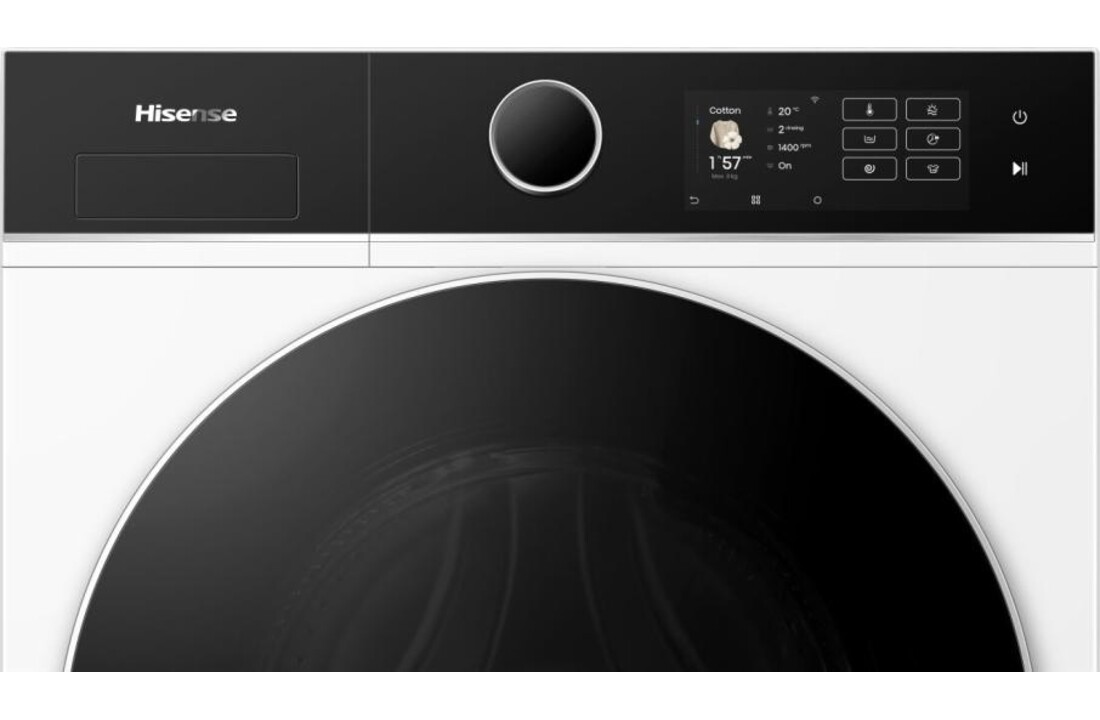 Hisense WD5I8043BWF - Was-droogcombinatie