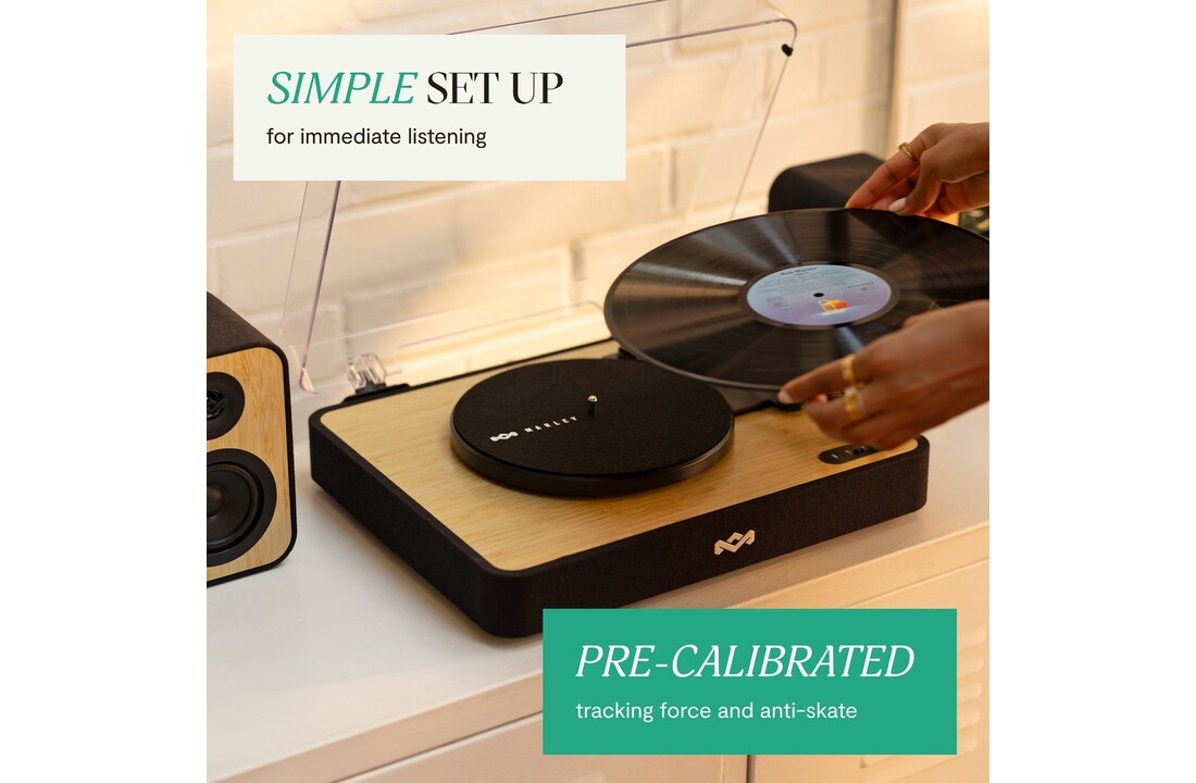 House of Marley Revolution Bruin - Platenspeler