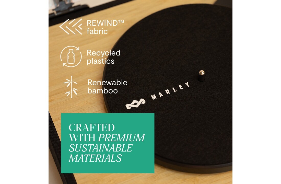 House of Marley Revolution Bruin - Platenspeler