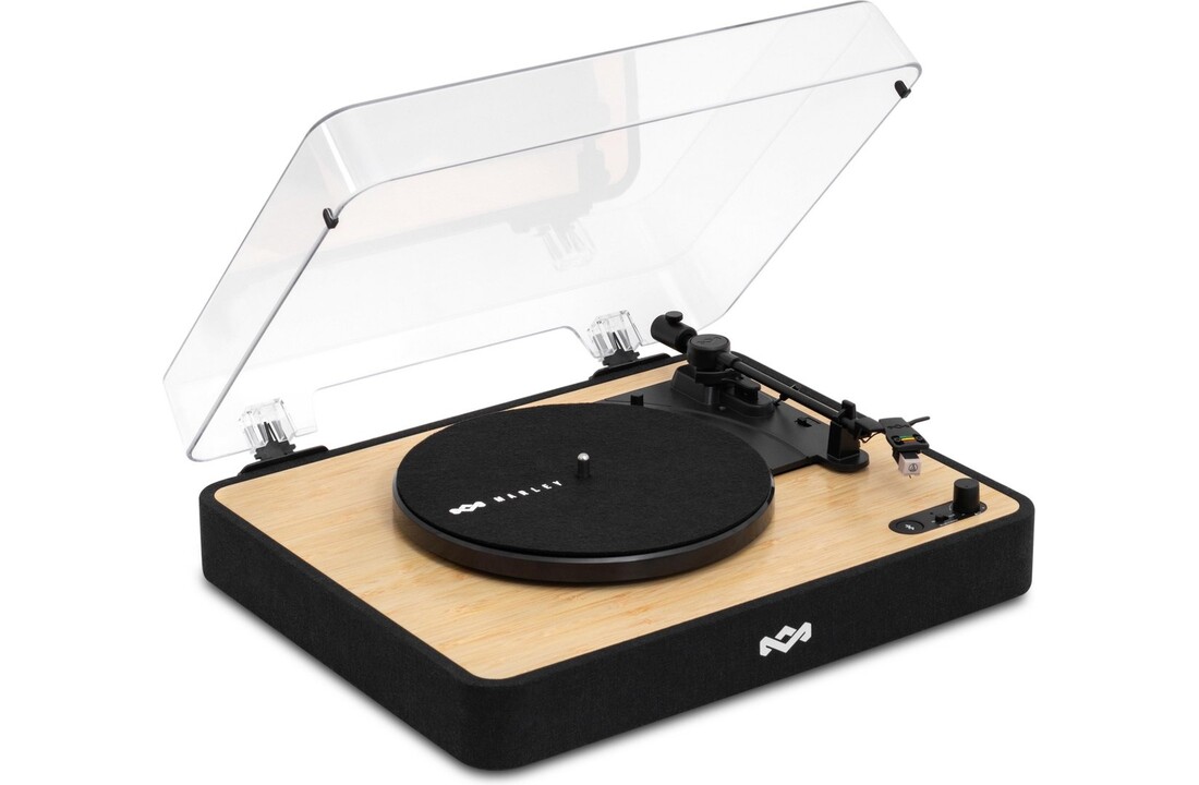 House of Marley Revolution Signature Black - Platenspeler