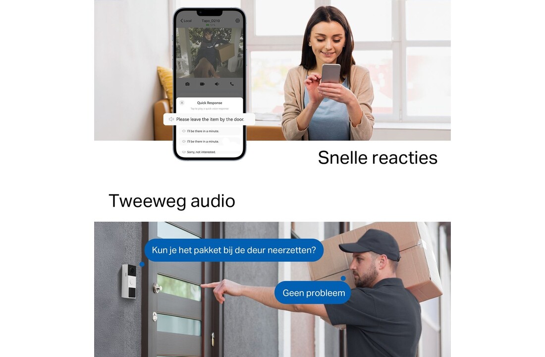 TP-Link Tapo D210 - Deurbel