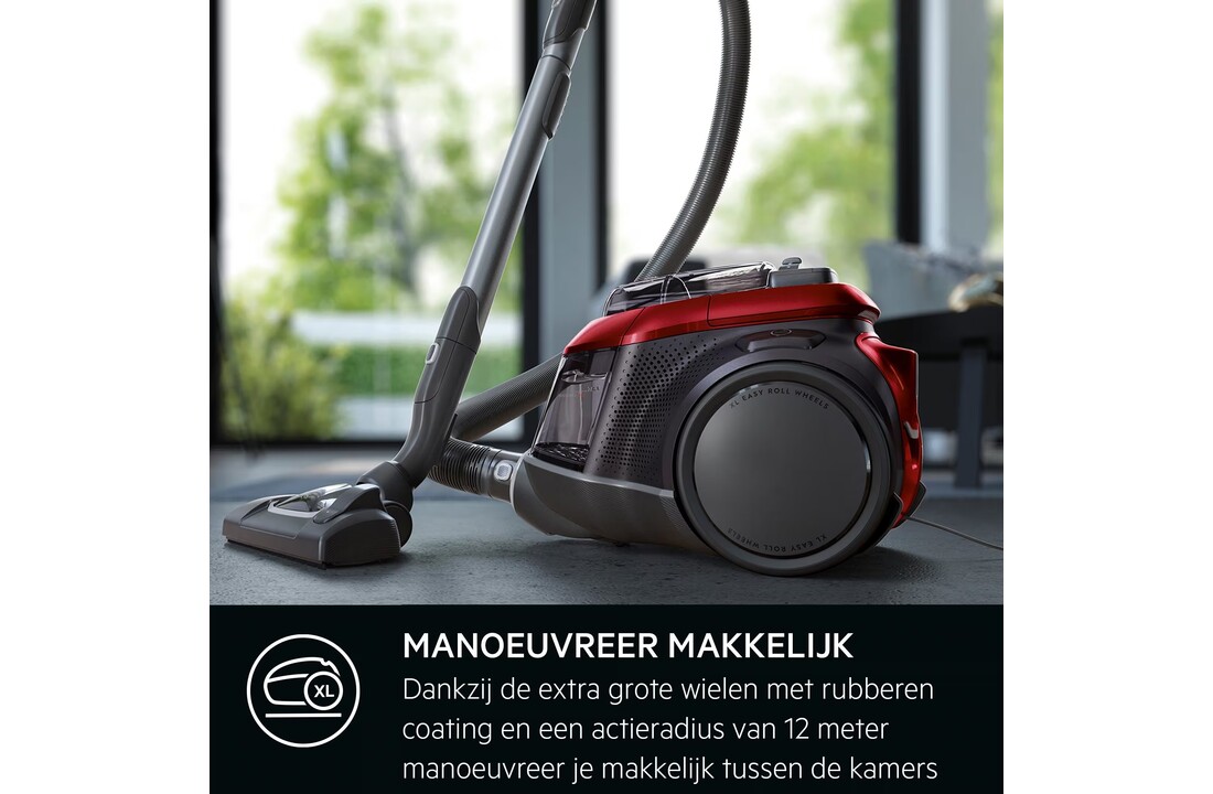 AEG LX9-3-CR - Stofzuiger zonder zak.