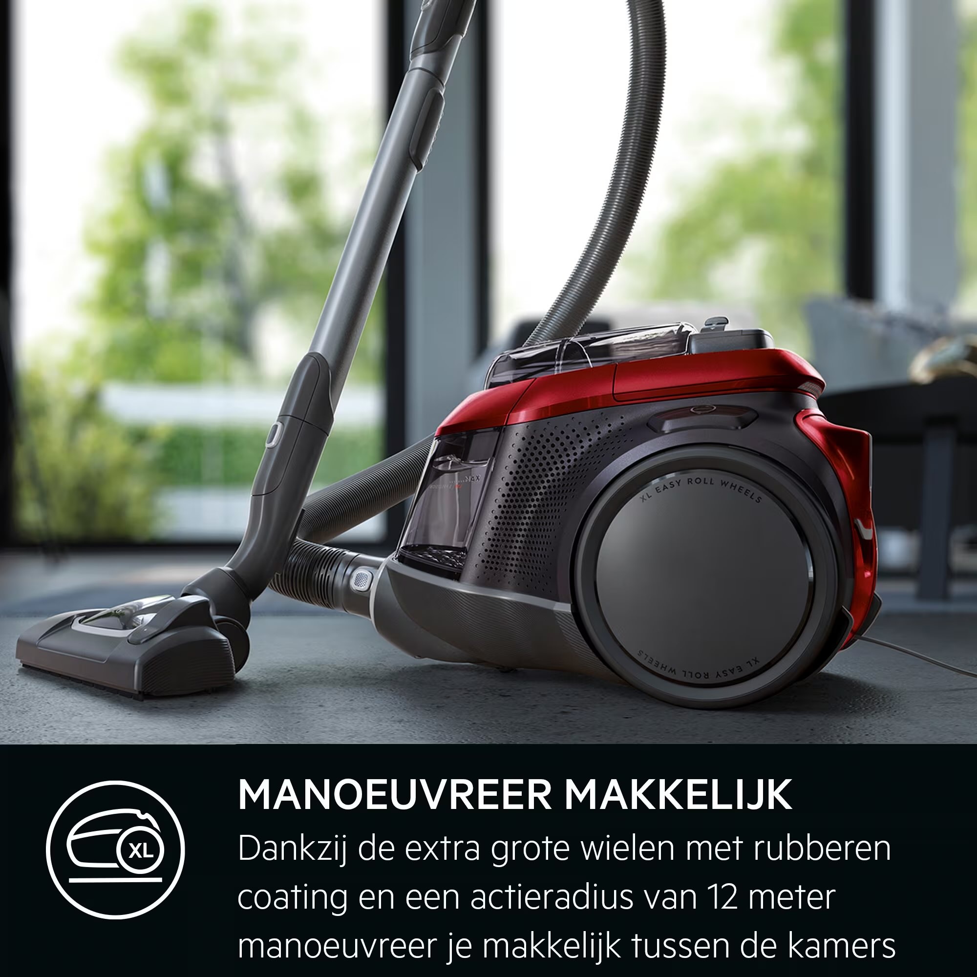 AEG LX9-3-CR - Stofzuiger zonder zak.