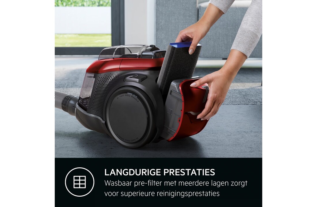 AEG LX9-3-CR - Stofzuiger zonder zak.