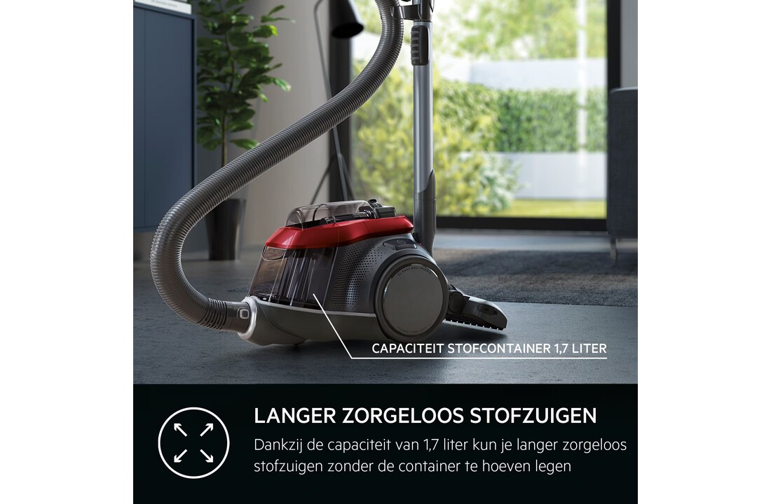 AEG LX9-3-CR - Stofzuiger zonder zak.