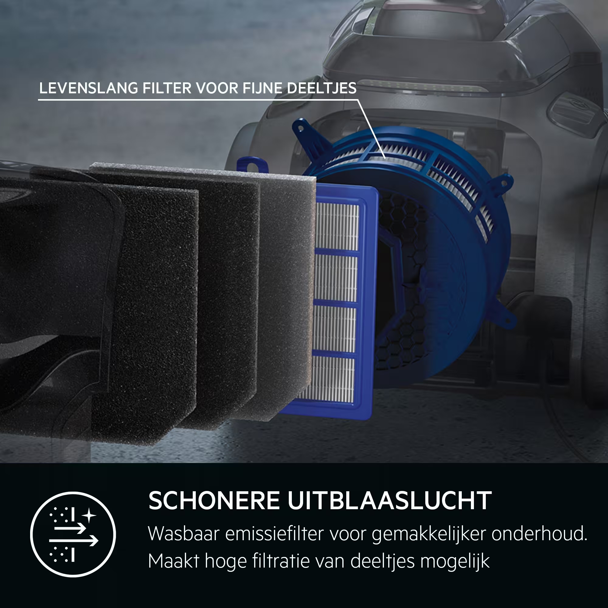 AEG LX9-3-CR - Stofzuiger zonder zak.