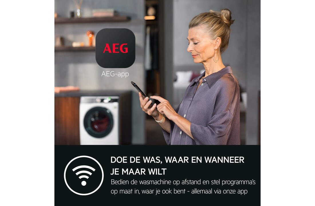 AEG LWR9706C8 - Was-droogcombinatie.