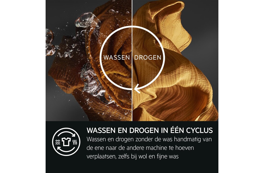 AEG LWR9706C8 - Was-droogcombinatie.