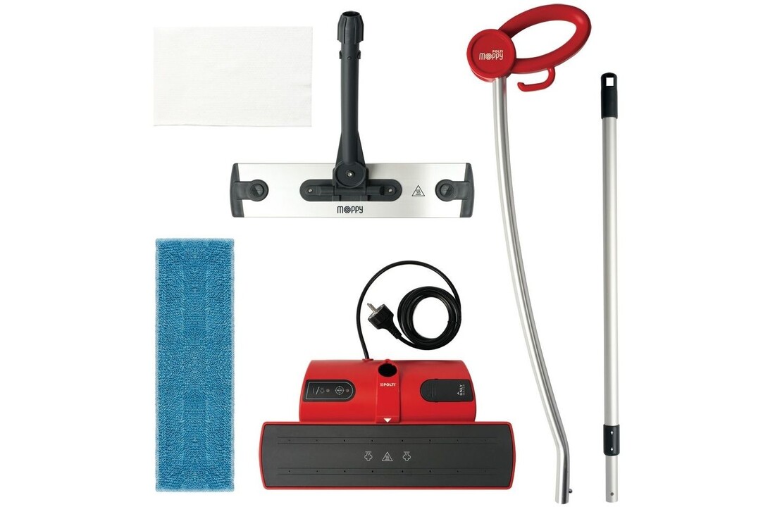 Polti Moppy Rood Premium - Vloerreiniger