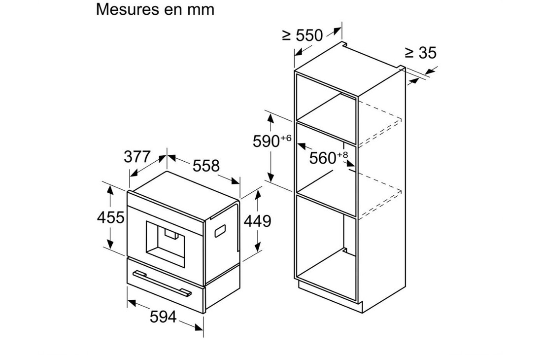 Siemens CT718L1B0 - Inbouw koffiemachine