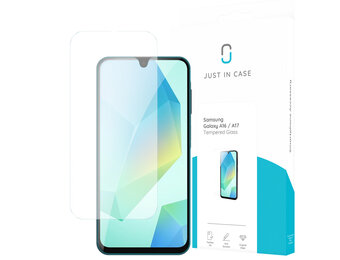 Just in Case Samsung Galaxy A16 / A17 Tempered Glass - Screenprotector