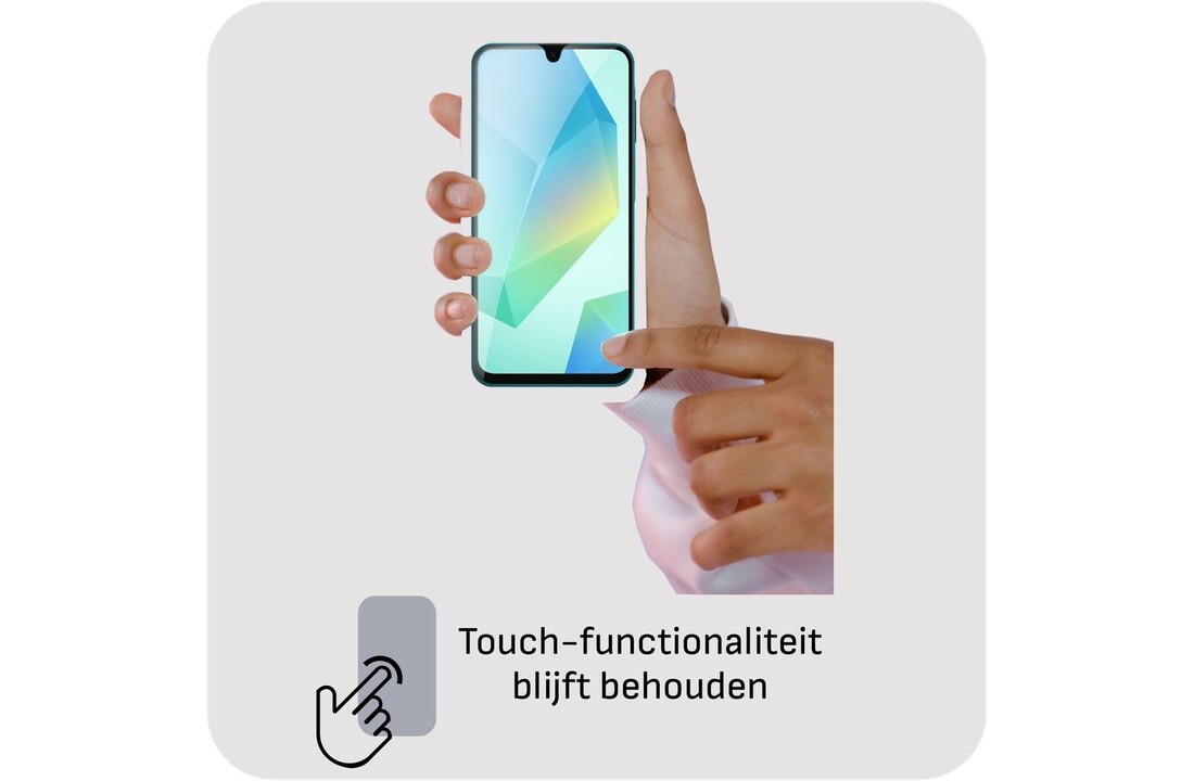 Just in Case Samsung Galaxy A16 / A17 Tempered Glass - Screenprotector