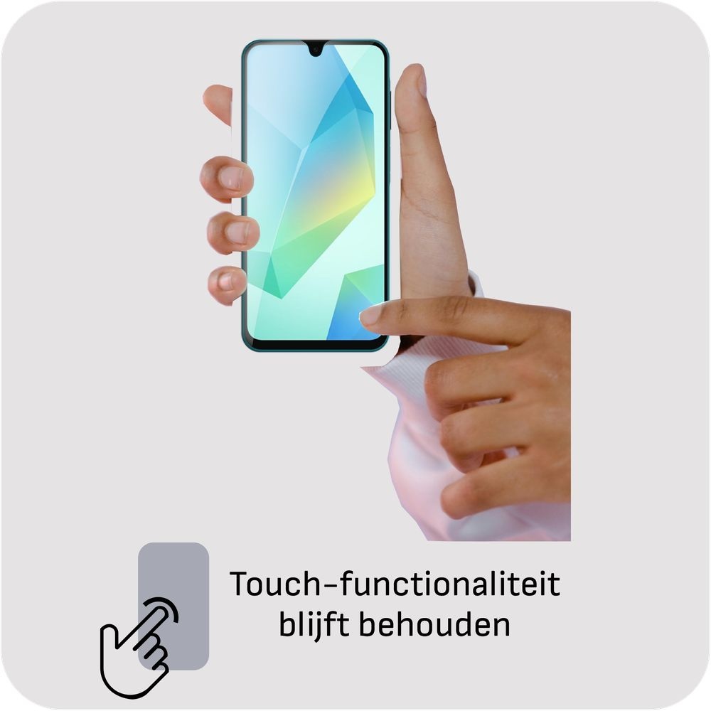 Just in Case Samsung Galaxy A16 / A17 Tempered Glass - Screenprotector