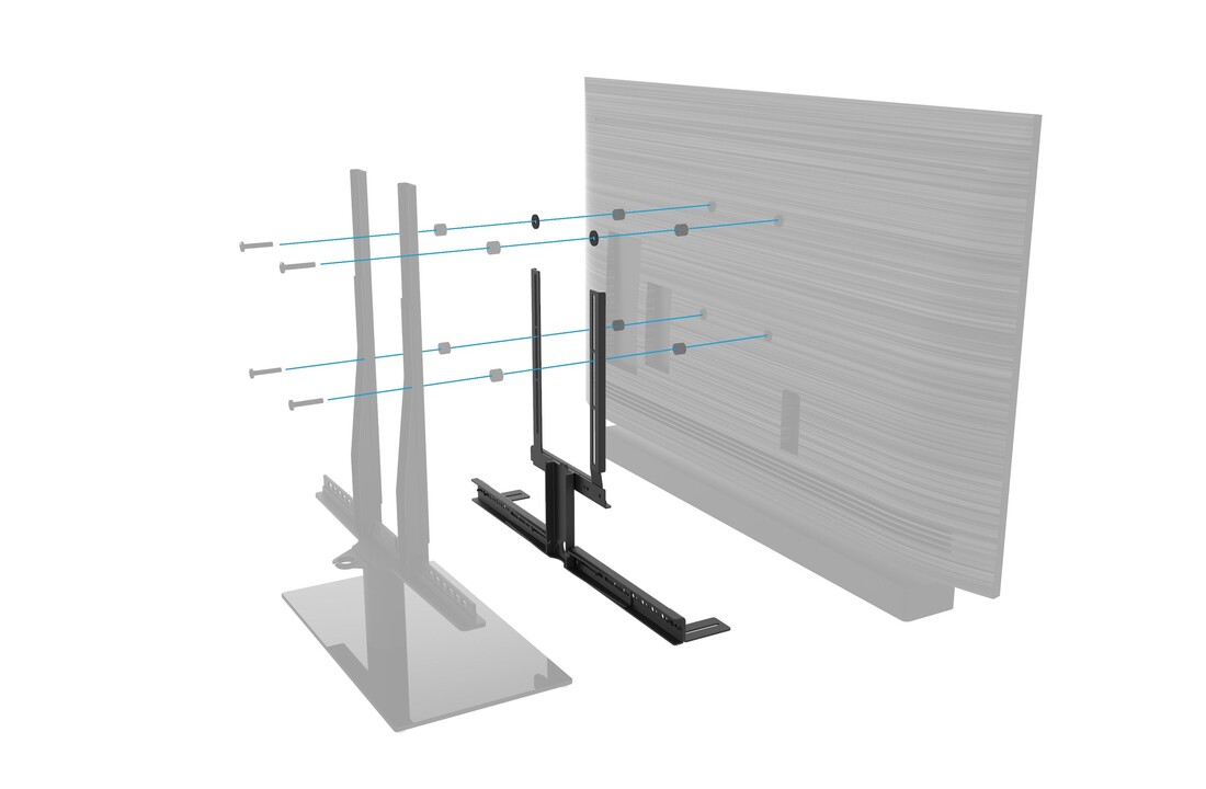 Cavus CFUNIB Frame voor soundbar universeel Zwart