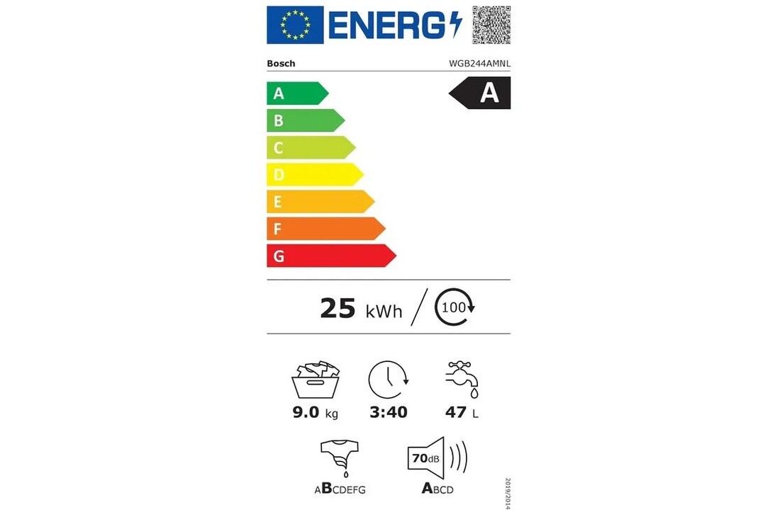Bosch Serie 8 WGB244AMNL i-DOS EXCLUSIV - Wasmachine