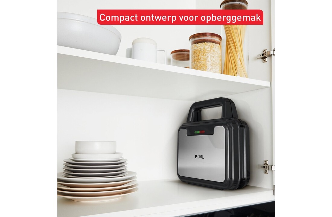 Tefal UltraCompact 3in1 SW383D - Tosti-ijzer
