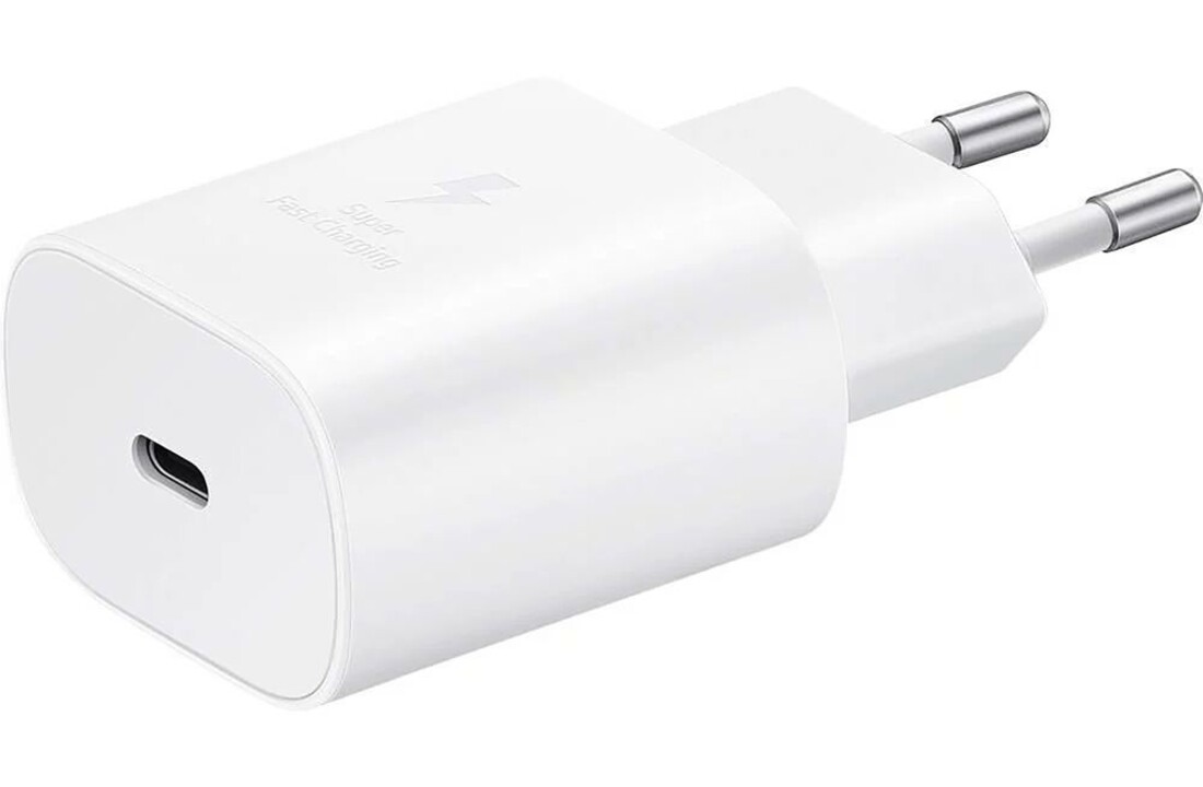 Samsung USB-C Snellader 25W TA800 Wit