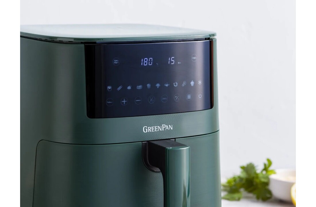 GreenPan Bistro XL Pine Green - Hetelucht friteuse