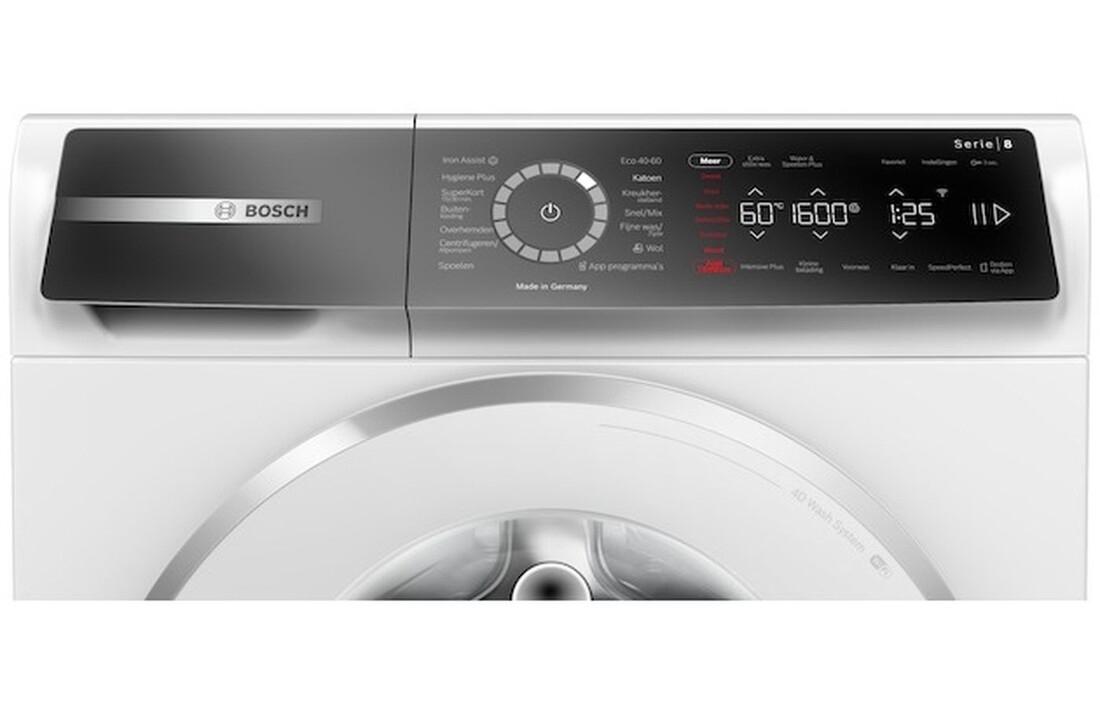 Bosch WGB25409NL Serie 8 - Wasmachine