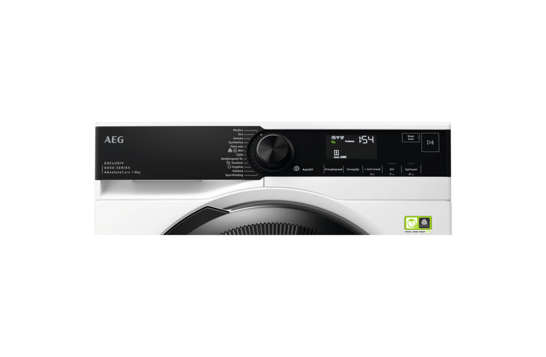 AEG TR86TRIER 8000 Serie AbsoluteCare - Warmtepompdroger