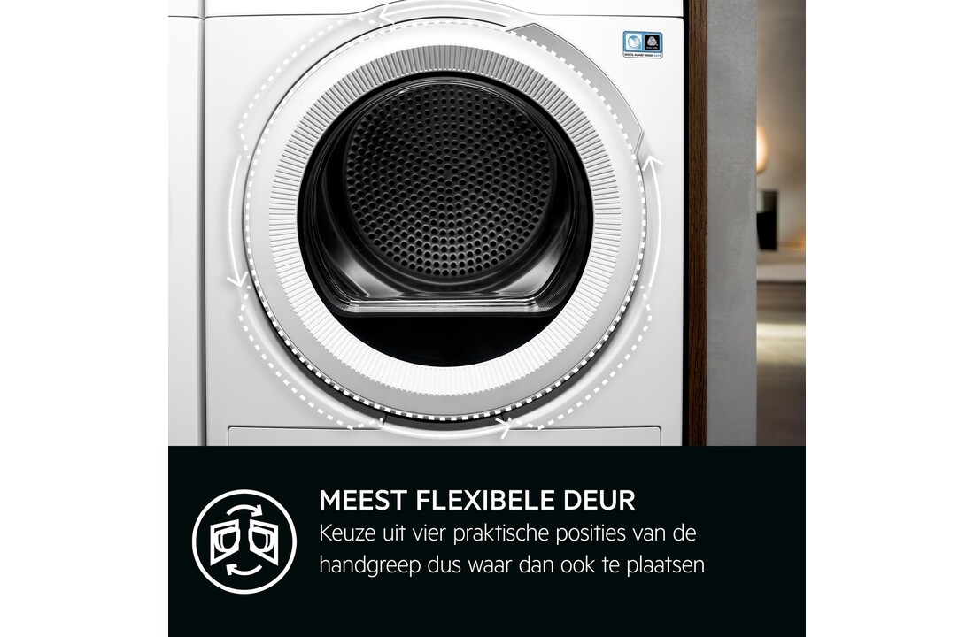 AEG TR86TRIER 8000 Serie AbsoluteCare - Warmtepompdroger