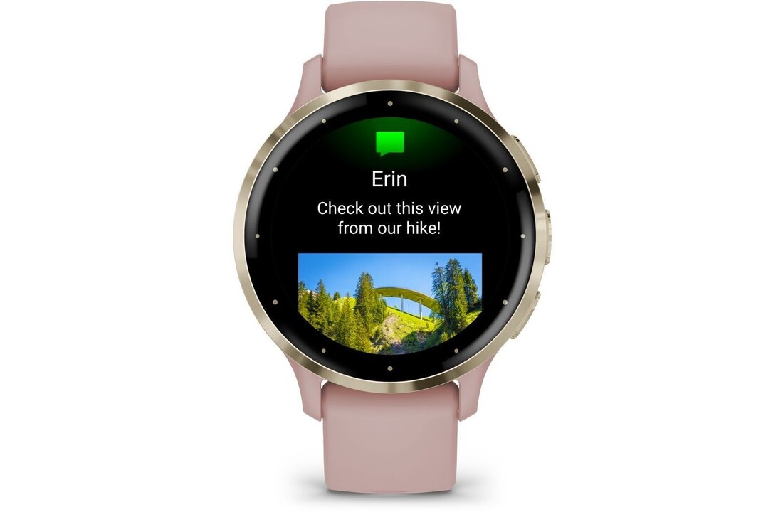 Garmin Venu 3S Goud/Roze - Smartwatch
