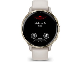 Garmin Venu 3S Goud/Wit - Smartwatch