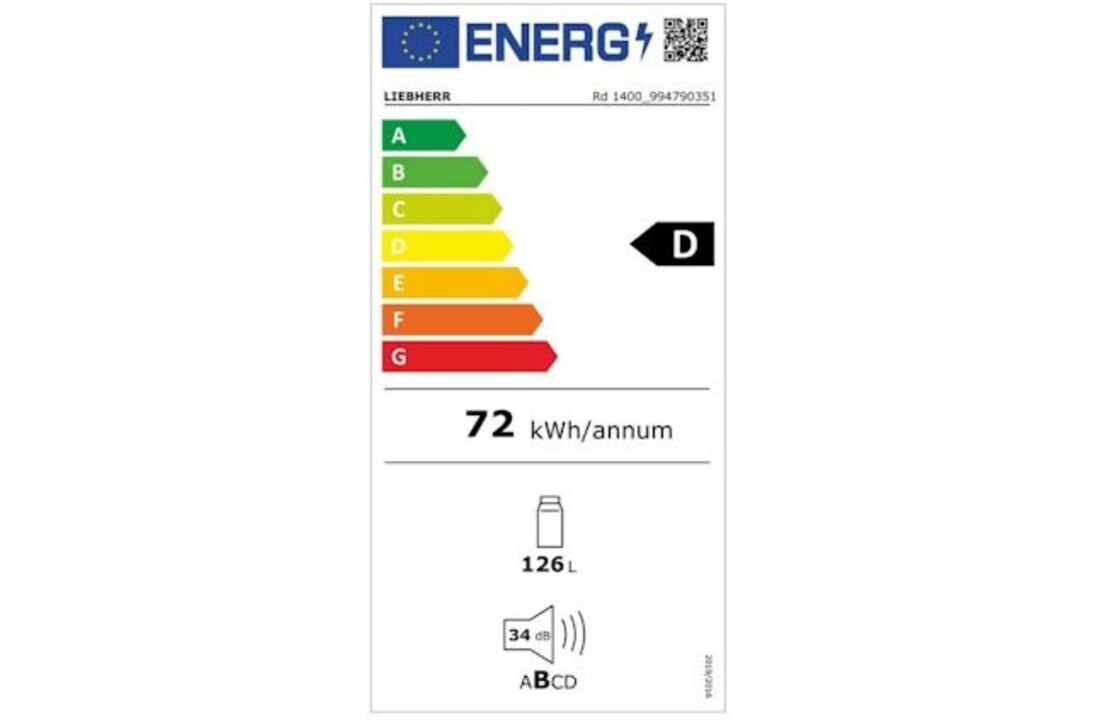Liebherr Rd 1400-20 - Tafelmodel koelkast