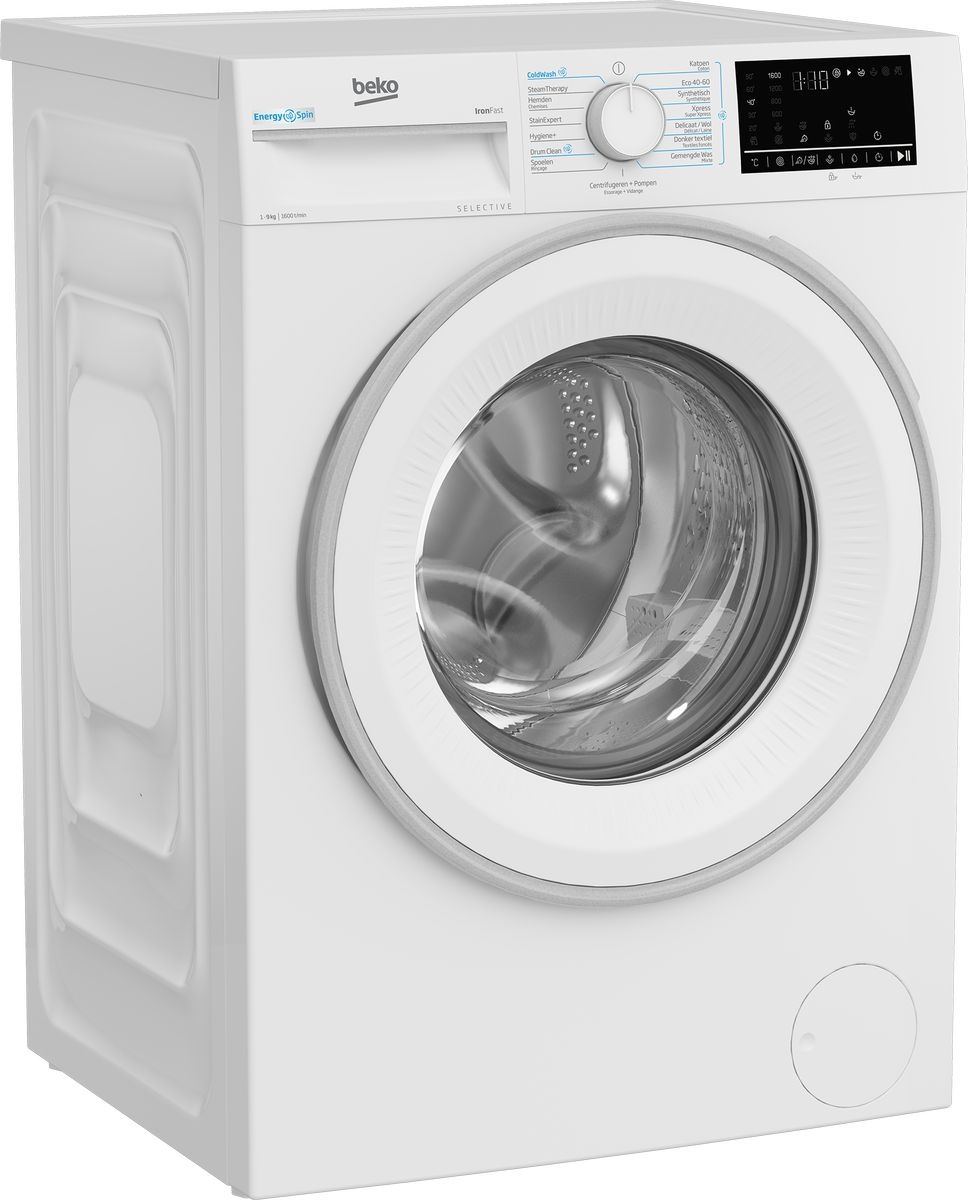 Beko B3WM49610W2 Selective - Wasmachine