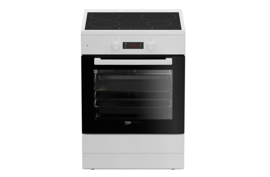 Beko FSM69301GWS  - Inductiefornuis