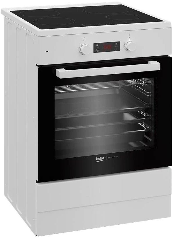 Beko FSM69301GWS  - Inductiefornuis