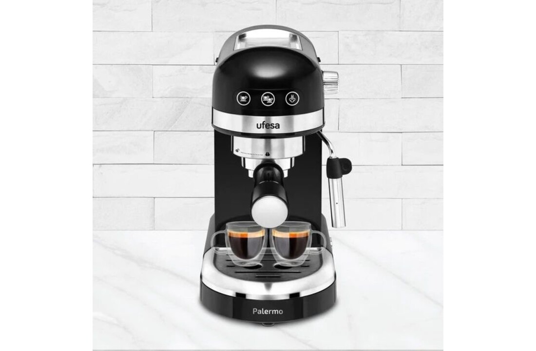 Ufesa Palermo Zwart - Pistonmachine