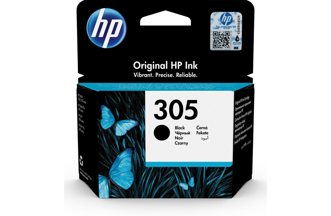 HP 305 (3YM61AE) Zwart - Inktcartridge