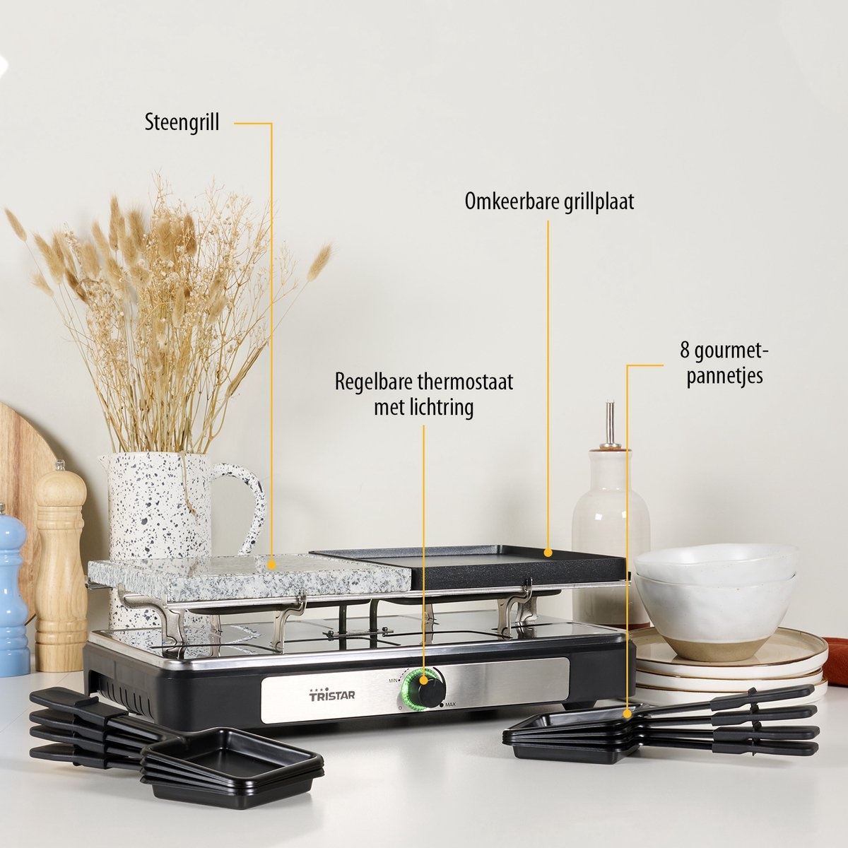 Tristar RA-2747 - Gourmetstel