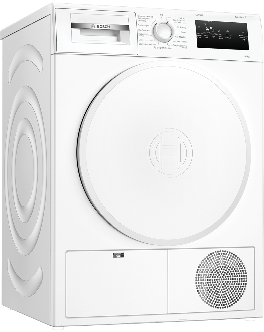 Bosch WTH8300MNL Serie 4 EXCLUSIV - Warmtepompdroger
