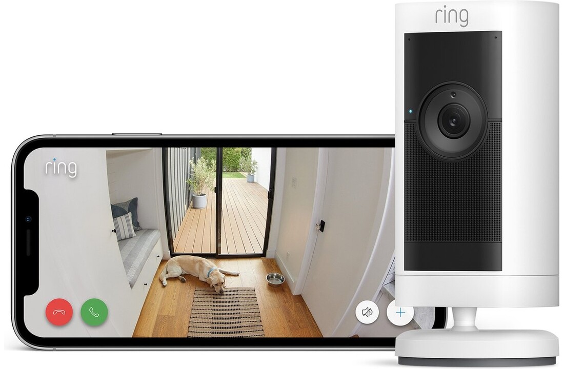 Ring Stick UP Pro Battery Wit - Beveiligingscamera