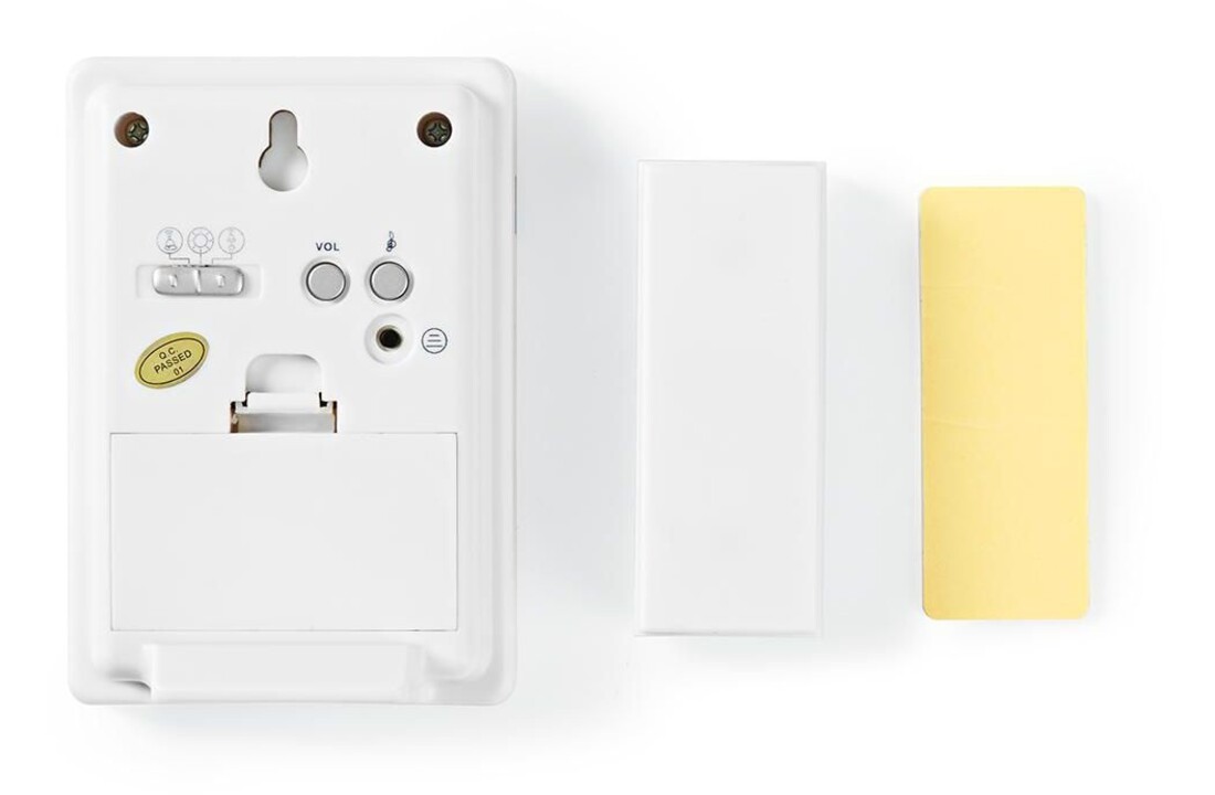 Nedis Draadloze deurbelset Batterij - Deurbel