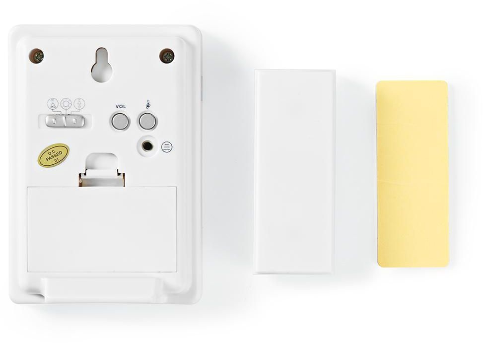 Nedis Draadloze deurbelset Batterij - Deurbel