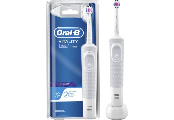 Oral-B Vitality 100 3DWhite - Elektrische tandenborstel