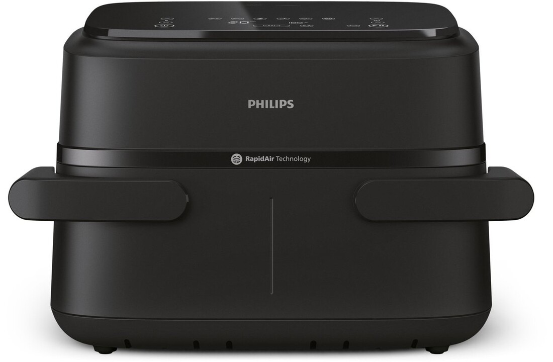 Philips Dual Basket Airfryer NA150/00 - Hetelucht friteuse