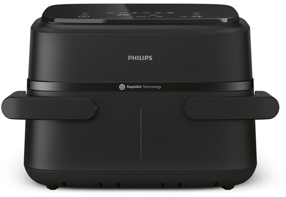 Philips Dual Basket Airfryer NA150/00 - Hetelucht friteuse