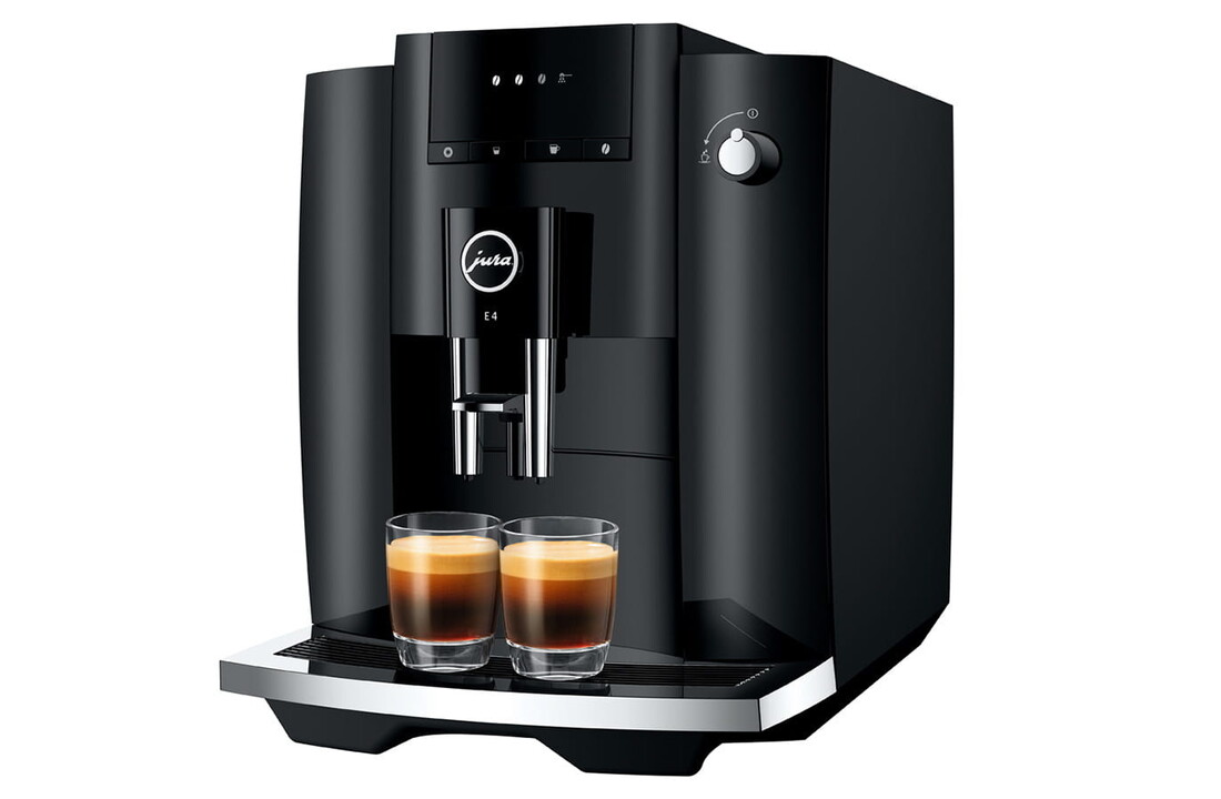 JURA E4 Piano Black (EA) - Koffiemachine.