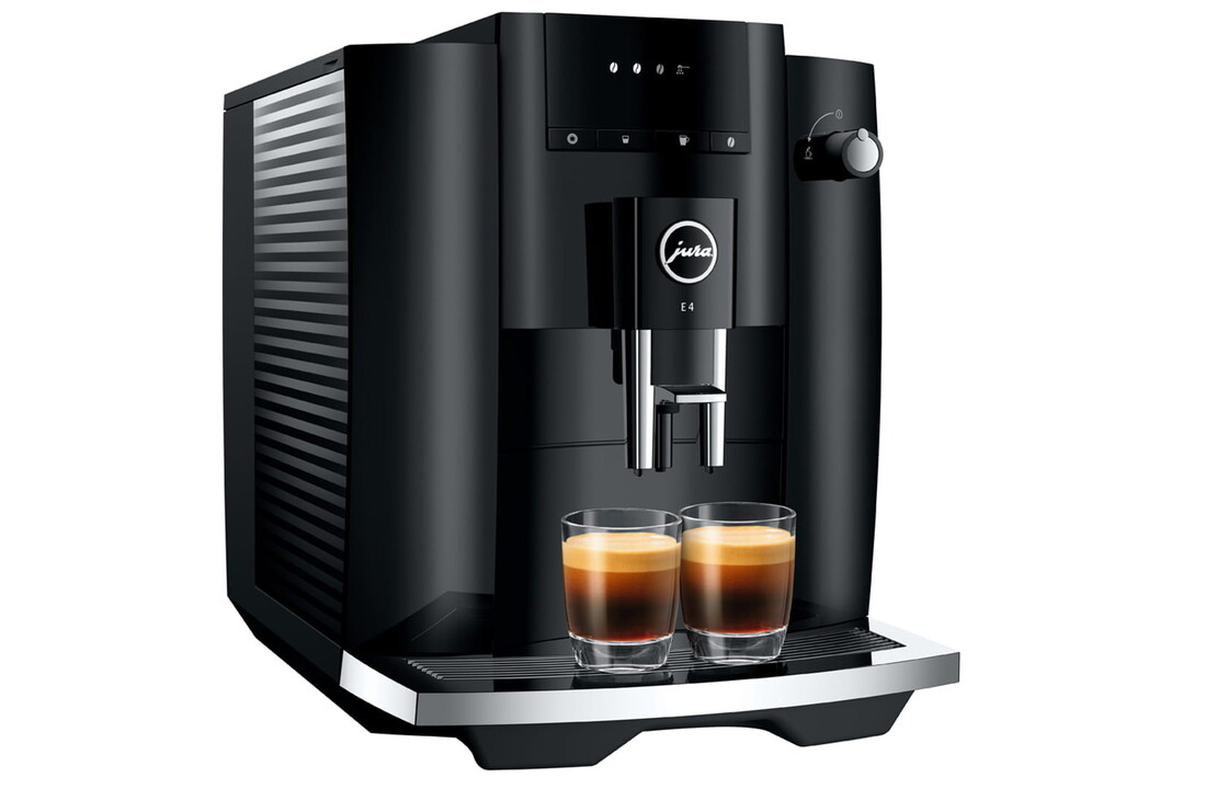 JURA E4 Piano Black (EA) - Koffiemachine.