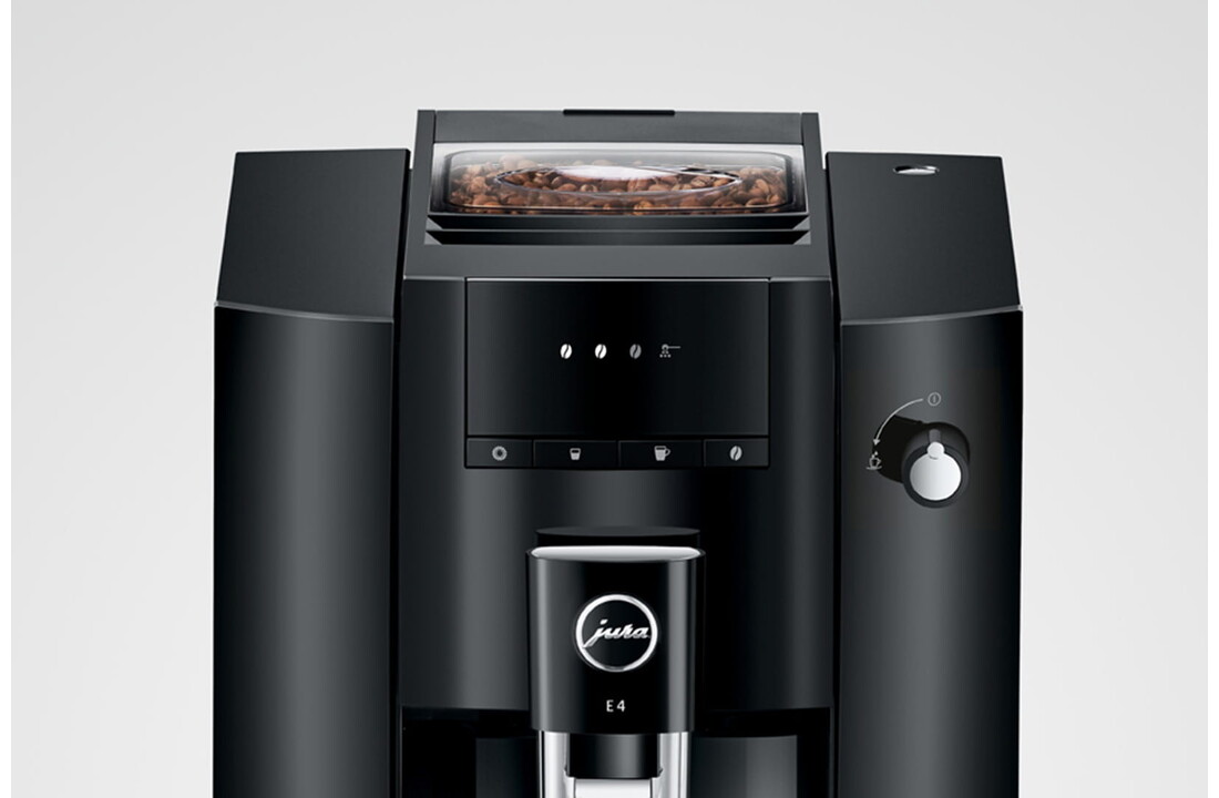 JURA E4 Piano Black (EA) - Koffiemachine.