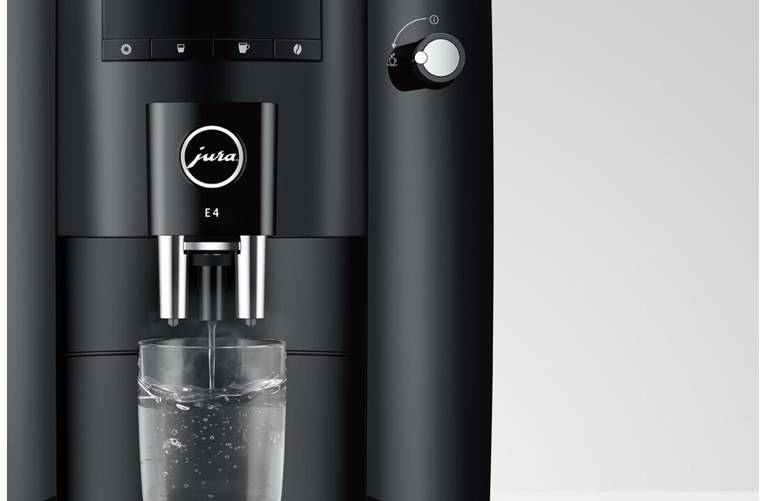 JURA E4 Piano Black (EA) - Koffiemachine.