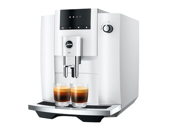 JURA E4 Piano White (EA) - Koffiemachine.