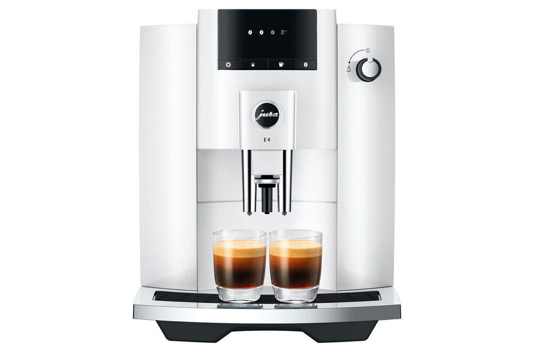 JURA E4 Piano White (EA) - Koffiemachine.