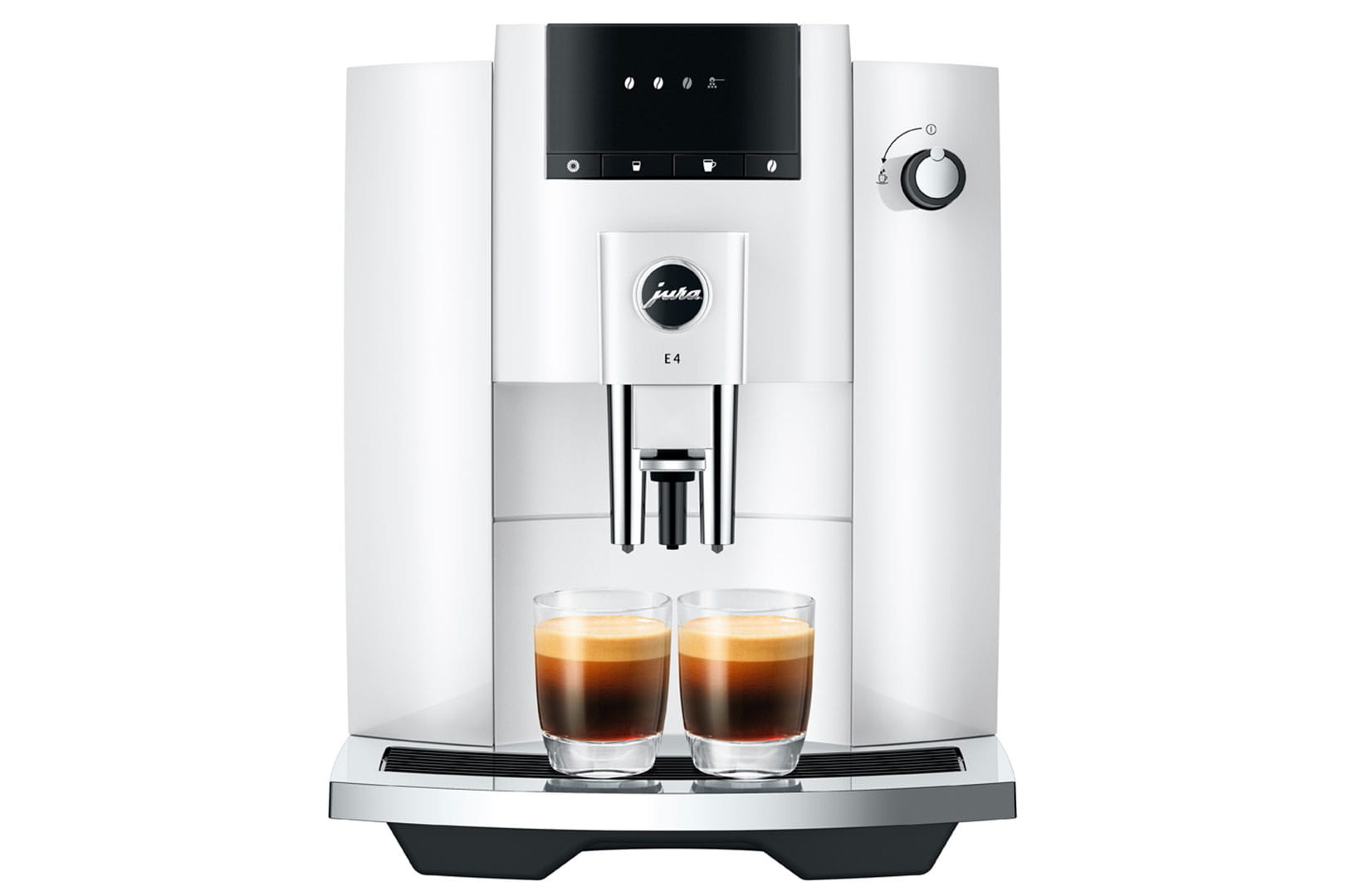 JURA E4 Piano White (EA) - Koffiemachine.